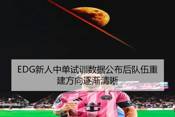 EDG新人中单试训数据公布后队伍重建方向逐渐清晰